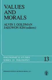 Cover von Values and Morals