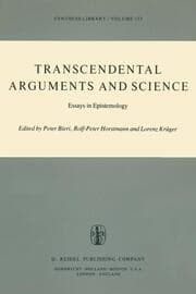 Cover von Transcendental Arguments and Science