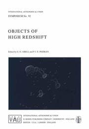 Cover von Objects of High Redshift