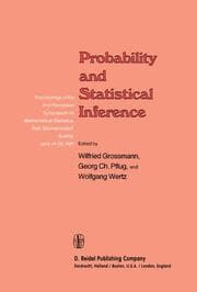 Cover von Probability and Statistical Inference