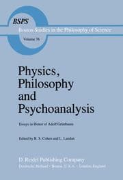 Cover von Physics, Philosophy and Psychoanalysis