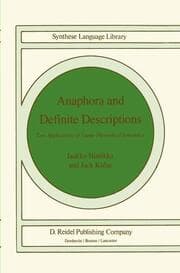 Cover von Anaphora and Definite Descriptions