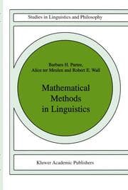 Cover von Mathematical Methods in Linguistics