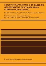 Cover von Scientific Application of Baseline Observations of Atmospheric Composition (SABOAC)