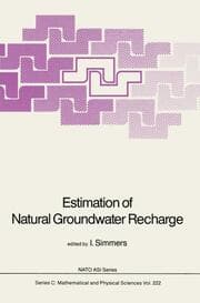Cover von Estimation of Natural Groundwater Recharge