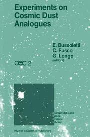 Cover von Experiments on Cosmic Dust Analogues