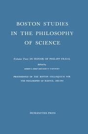 Cover von Proceedings of the Boston Colloquium for the Philosophy of Science, 1962-1964