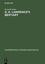 Cover von D.H.Lawrence's Bestiary