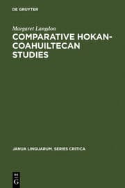 Cover von Comparative Hokan-Coahuiltecan Studies