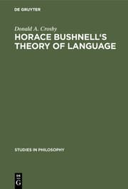 Cover von Horace Bushnell's theory of language