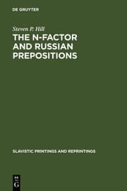 Cover von The N-Factor and Russian Prepositions