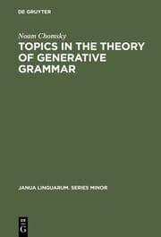 Cover von Topics in the Theory of Generative Grammar