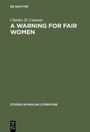 Cover von A Warning for Fair Woman