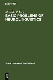 Cover von Basic Problems of Neurolinguistics