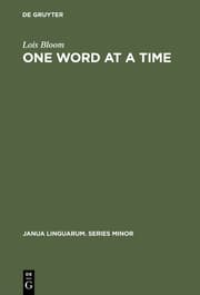 Cover von One Word at a Time