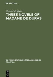 Cover von Three novels of Madame de Duras