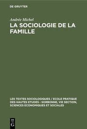 Cover von La sociologie de la famille