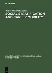 Cover von Social Stratification and Career Mobility