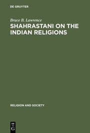 Cover von Shahrastani on the Indian Religions