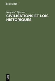 Cover von Civilisations et lois historiques