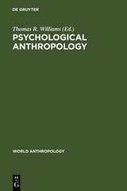 Cover von Psychological Anthropology