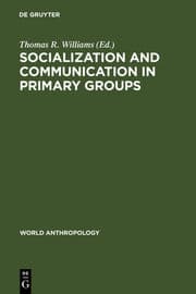 Cover von Socialization and Communication in Primary Groups
