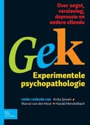 Cover von Gek, Experimentele psychopathologie