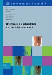Cover von Onderzoek en behandeling van anterieure kniepijn