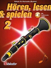 Cover von Hören, lesen & spielen 2 Klarinette (Boehm)
