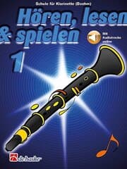 Cover von Hören, lesen & spielen 1 - Klarinette (Boehm)