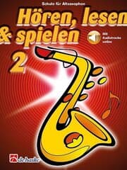 Cover von Schule für Altsaxophon - Hören Lesen Spielen 2