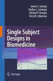 Cover von Single Subject Designs in Biomedicine