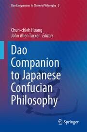 Cover von Dao Companion to Japanese Confucian Philosophy