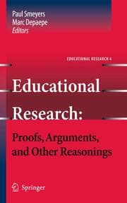 Cover von Educational Research: Proofs, Arguments, and Other Reasonings