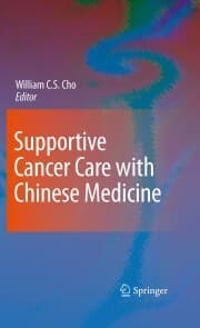 Cover von Supportive Cancer Care with Chinese Medicine
