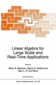 Cover von Linear Algebra for Large Scale and Real-Time Applications