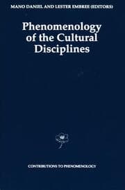 Cover von Phenomenology of the Cultural Disciplines