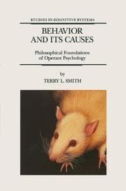 Cover von Behavior and Its Causes