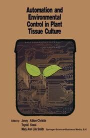 Cover von Automation and Environmental Control in Plant Tissue Culture