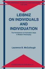 Cover von Leibniz on Individuals and Individuation