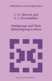 Cover von Semigroups and their Subsemigroup Lattices