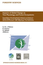 Cover von Impacts of Global Change on Tree Physiology and Forest Ecosystems