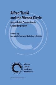 Cover von Alfred Tarski and the Vienna Circle