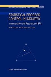 Cover von Statistical Process Control in Industry