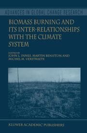 Cover von Biomass Burning and Its Inter-Relationships with the Climate System