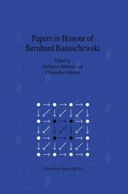 Cover von Papers in Honour of Bernhard Banaschewski