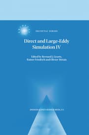 Cover von Direct and Large-Eddy Simulation IV