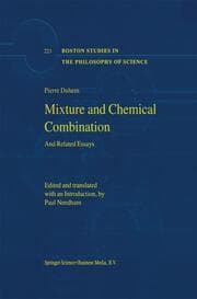 Cover von Mixture and Chemical Combination