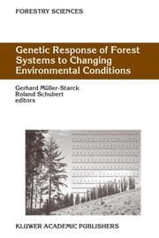 Cover von Genetic Response of Forest Systems to Changing Environmental Conditions