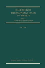 Cover von Handbook of Philosophical Logic 7